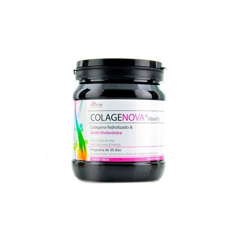 Colagenova colágeno + hialurónico fresa 390g Colagenova - 1