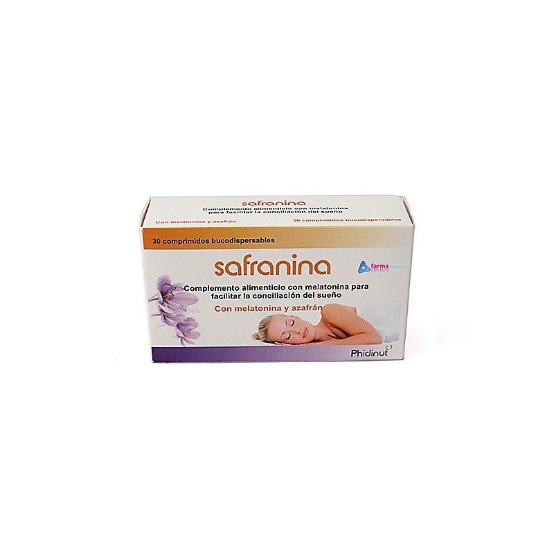 Safranina 30 comprimidos Phidinut - 1