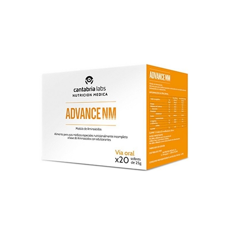 Advance nm 20 sobres de 25 gramos Nutrición Médica - 1