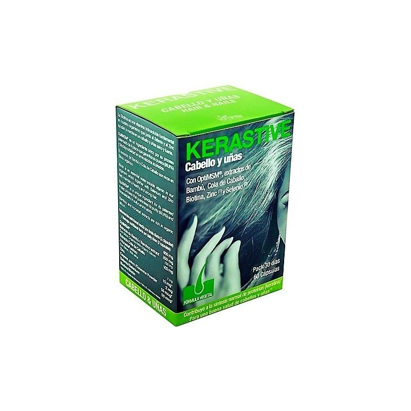 Kerastive cabello y uñas f vegetal 60 cápsulas Kerastive - 1