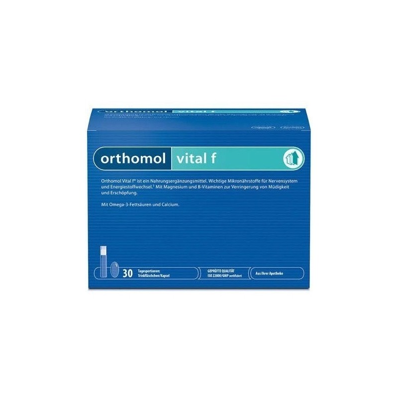 Orthomol vital f 30 sobres granulado Orthomol - 1
