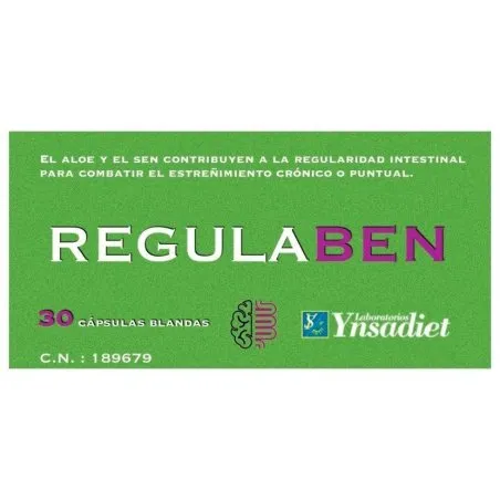 Ynsadiet regulaben 30 c&aacute;psulas Ynsadiet - 1