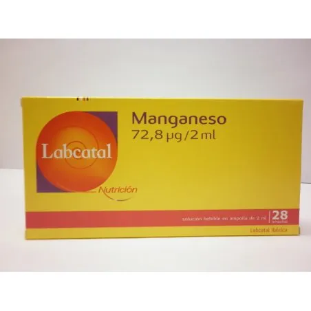 Labcatal 10 manganeso 28 ampollas Labcatal - 1
