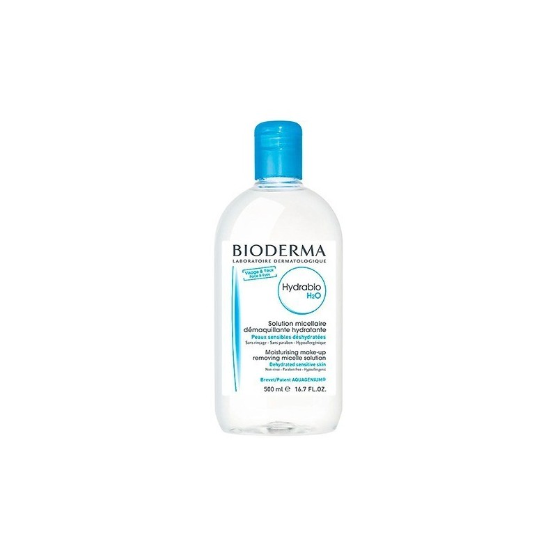 Bioderma hydrabio h2o agua micelar piel deshidratada 500ml Bioderma - 1
