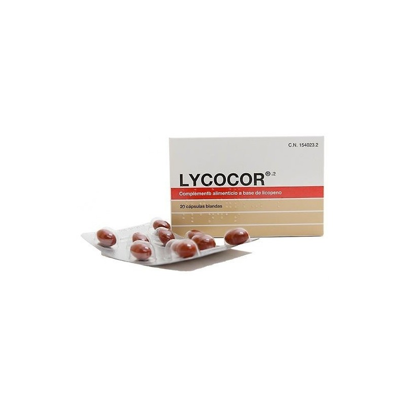 Lycocor 20 capsulas Lycocor - 1