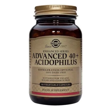 Solgar acidofilus 40 + avanzado 60 c&aacute;psulas Solgar - 1
