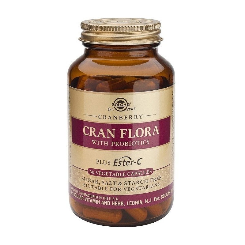 Solgar cran flora 60 cápsulas Solgar - 1