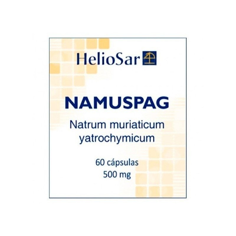 Namuspag 60 capsulas heliosar Blistex - 1
