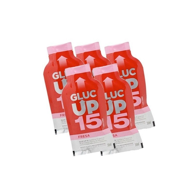 Gluc up fresa 15 gr x 10 sticks de 30 ml Gluc Up - 1