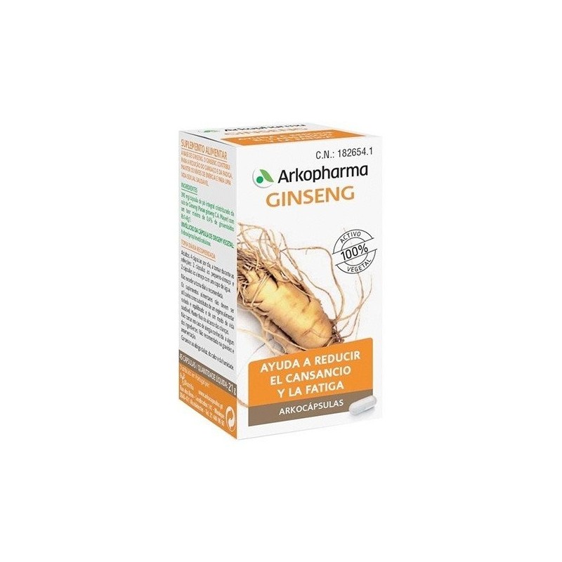Arkocápsulas ginseng 45 cápsulas Arkopharma - 1