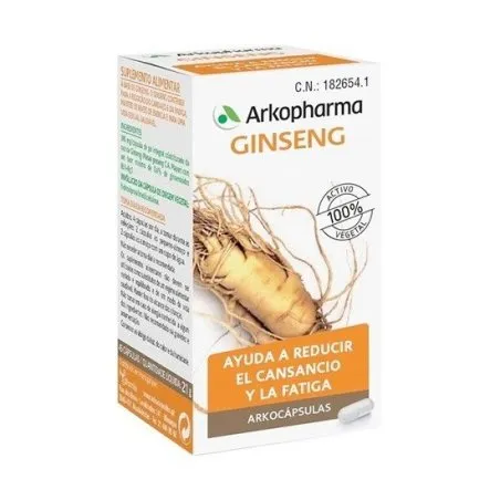 Arkoc&aacute;psulas ginseng 45 c&aacute;psulas Arkopharma - 1