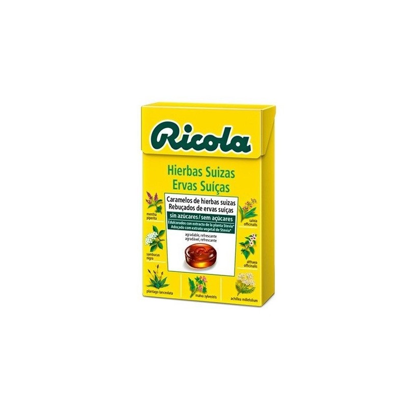 Ricola caramelos hierbas suizas sin azucar 50g Ricola - 1