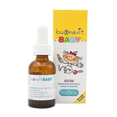 Buonavit baby polivitaminico gotas 20ml Buona - 1