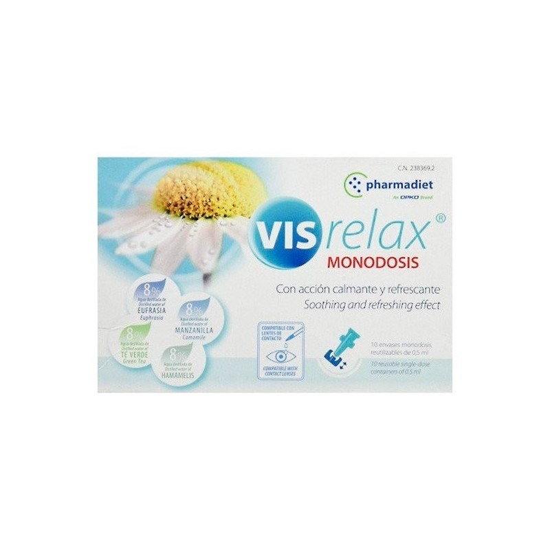 Pharmadiet vis relax masterdiet 10 monodosis x 0,5 ml Pharmadiet - 1