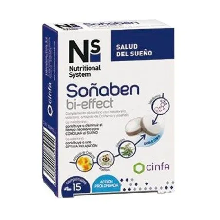 N+s so&ntilde;aben bi-effect 15 comprimidos N+S - 1