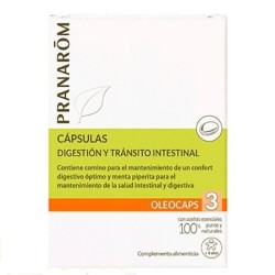 Pranarom oleocaps 3 bienestar digestivo 30 caps Pranarom - 1