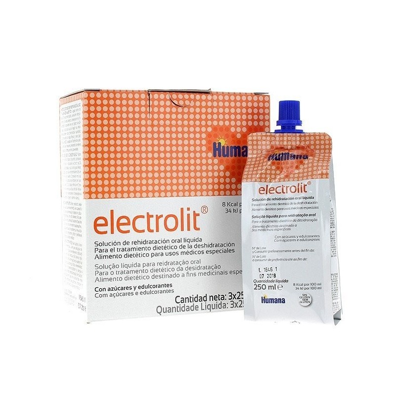 Electrolit solucion 250 ml x 3 uds Electrolit - 1