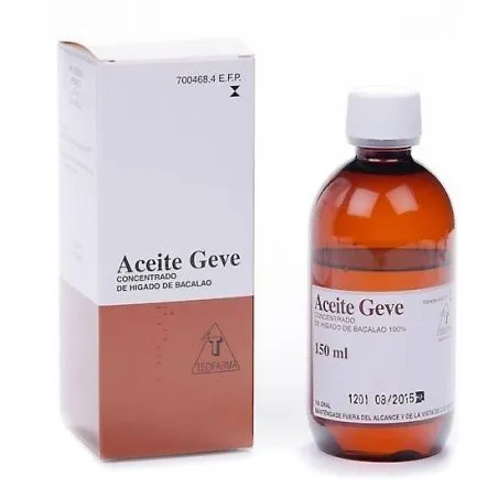Geve neo aceite higado bacalao 150ml Teofarma - 1