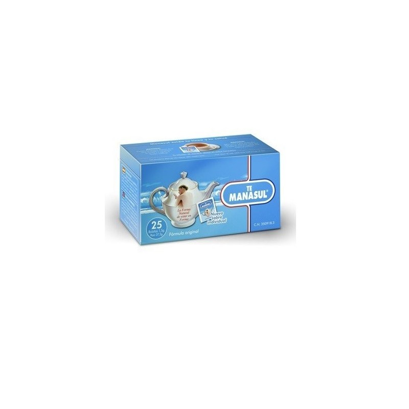 Manasul té infusión 25 bolsitas Rinter Corona - 1