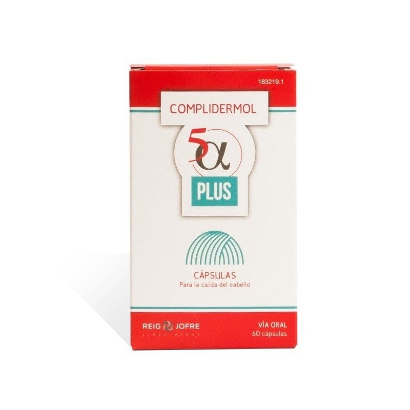 Complidermol 5 plus alfa 60 capsulas Complidermol - 1