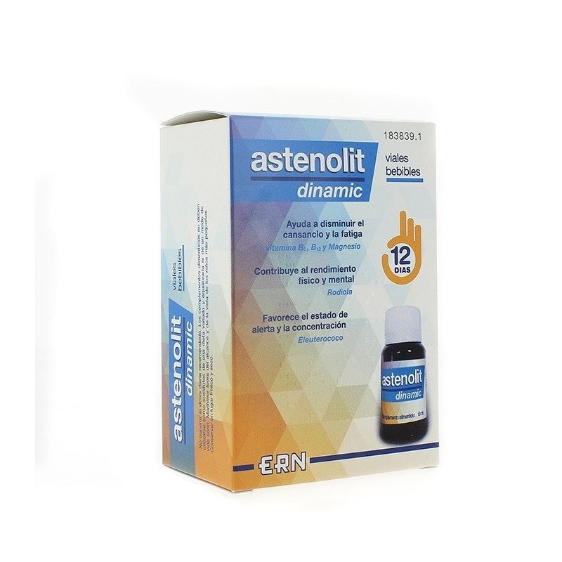 Astenolit dinamic 12 viales bebibles Astenolit - 1