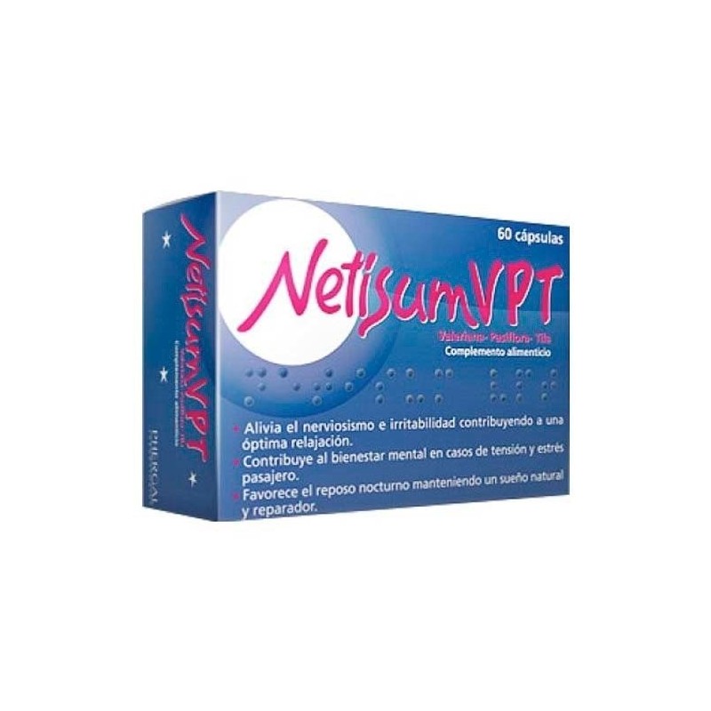 Netisum vpt 396 mg 60 capsulas Phergal - 1