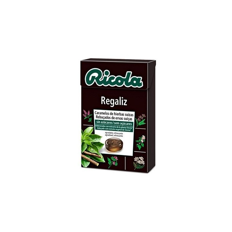 Ricola caramelos regaliz sin azucar 50g Ricola - 1
