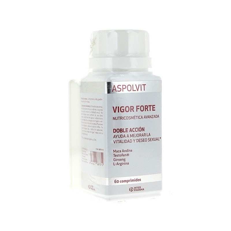 Aspolvit vigor forte 60 capsulas Aspolvit - 1
