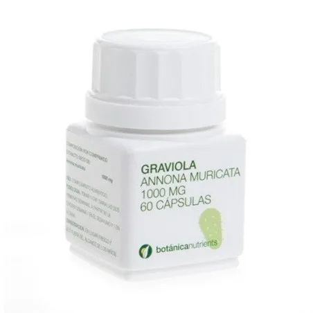 Bot&aacute;nica graviola 60 c&aacute;psulas 1000mg Botanica - 1