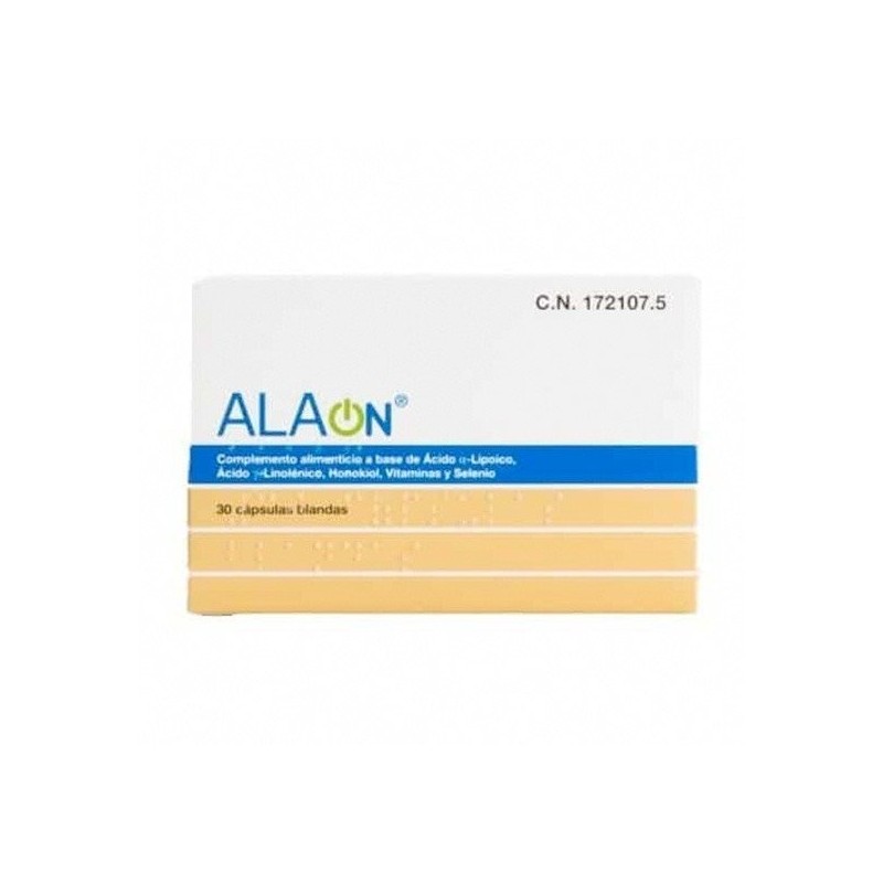 Alaon 30 cápsulas blandas Alanerv - 1