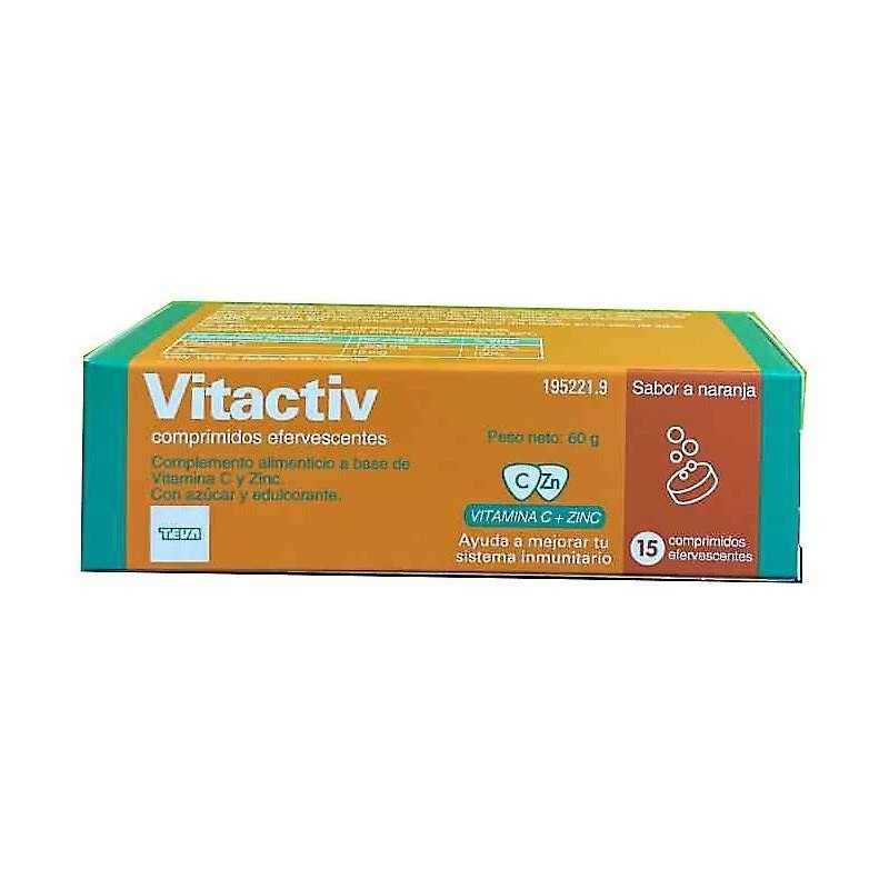 Vitactiv 15 comprimidos efervescentes Vitactiv - 1