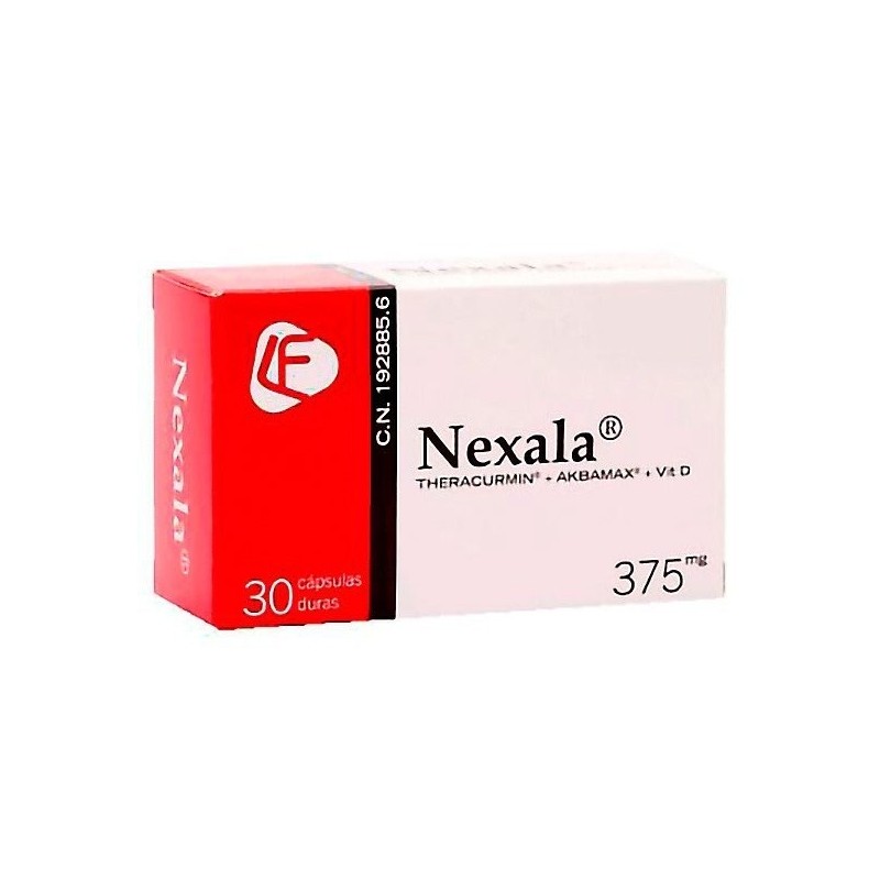 Nexala 375mg 30 capsulas Nexala - 1