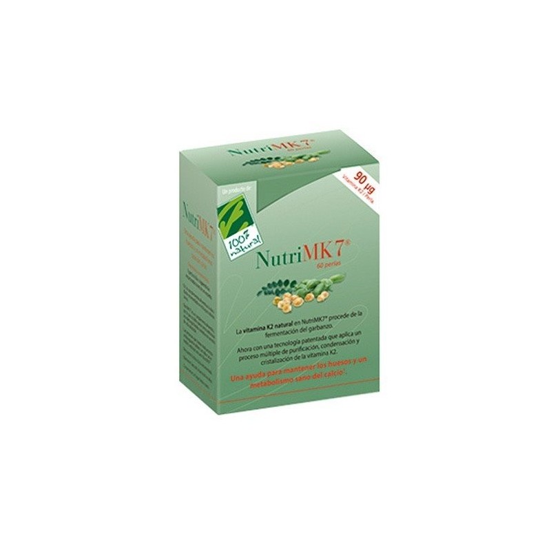 Nutrimk7 60 perlas 90 mcg 100% natural Cien Por Cien Natural - 1