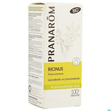 Aceites vegetales ricino bio eco 50 ml Pranarom - 1