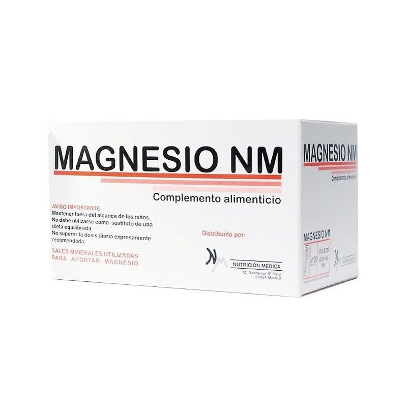 Magnesio nm 100 sobres 1g Nutrición Médica - 1