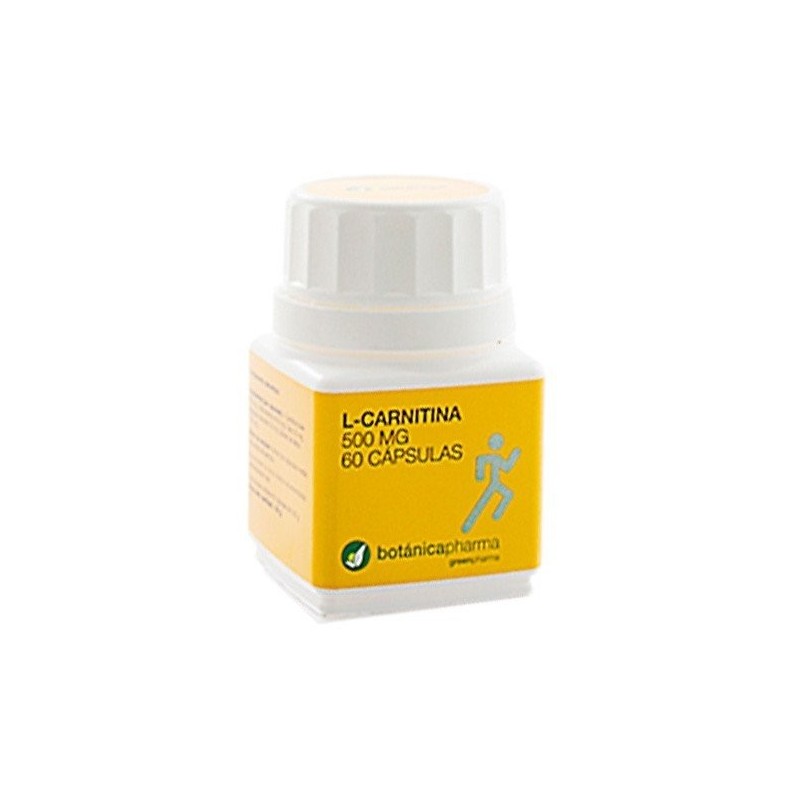 Botánica l-carnitina 60 cápsulas 500mg Botanica - 1