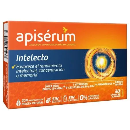 Apiserum intelecto 30 c&aacute;psulas Apiserum - 1