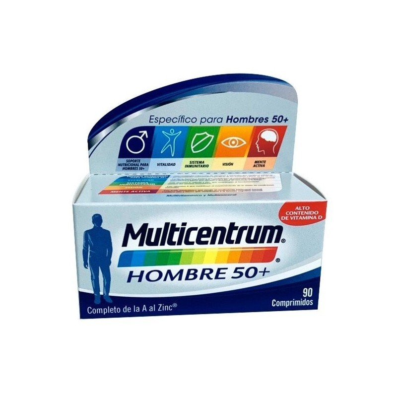 Multicentrum hombre 50 + 90 comprimidos Multicentrum - 1
