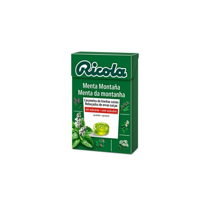 Ricola caramelos menta montaña sin azucar 50g Ricola - 1
