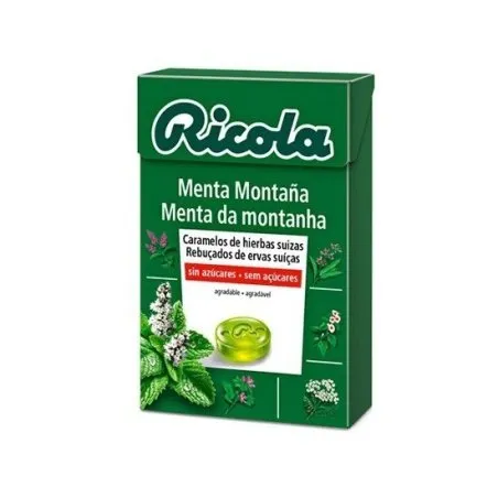 Ricola caramelos menta monta&ntilde;a sin azucar 50g Ricola - 1