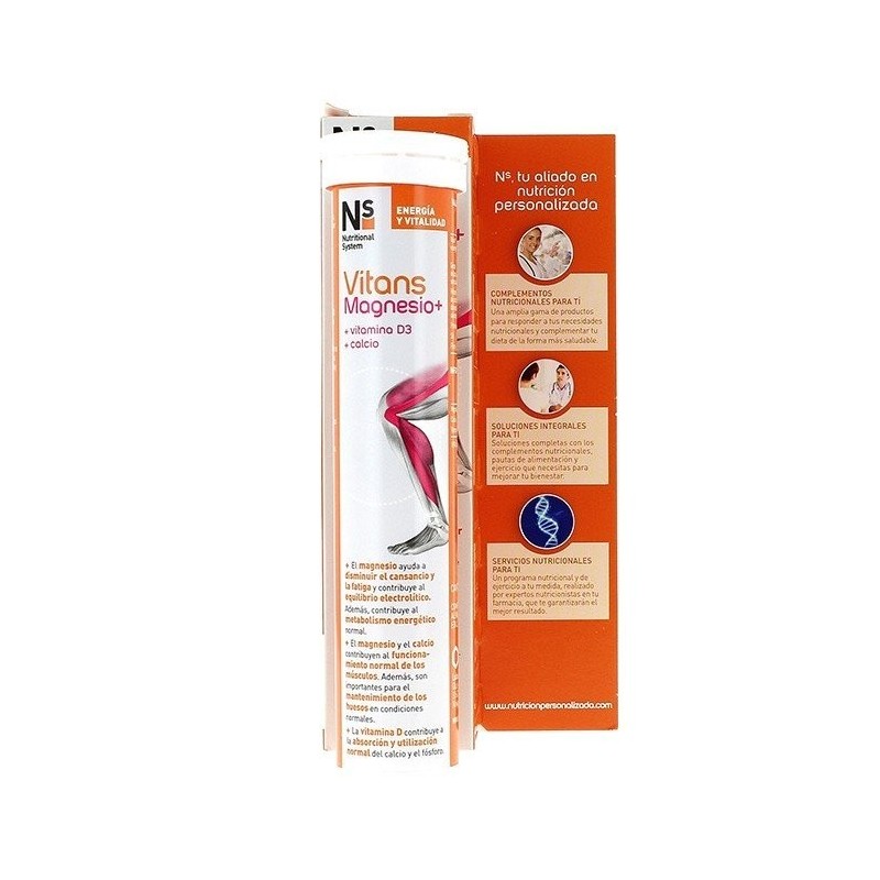 N+s magnesio 15 comprimidos efervescente N+S - 1