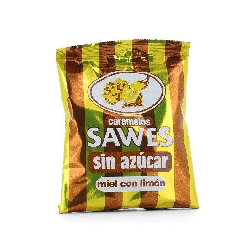 Caramelos sawes miel - limon s/az bolsa Sawes - 1