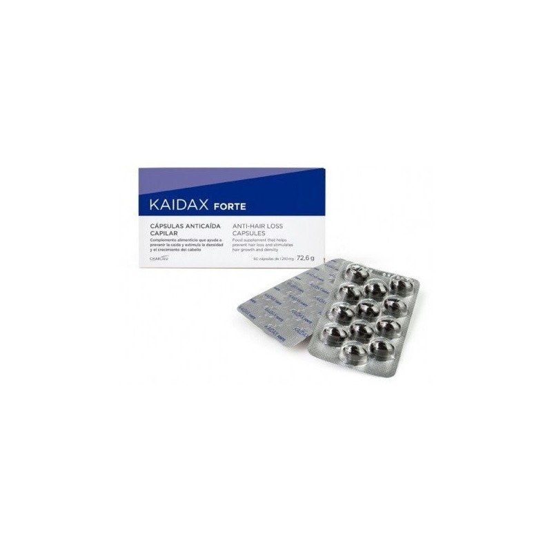 Kaidax forte anticaida 60 capsulas Kaidax - 1