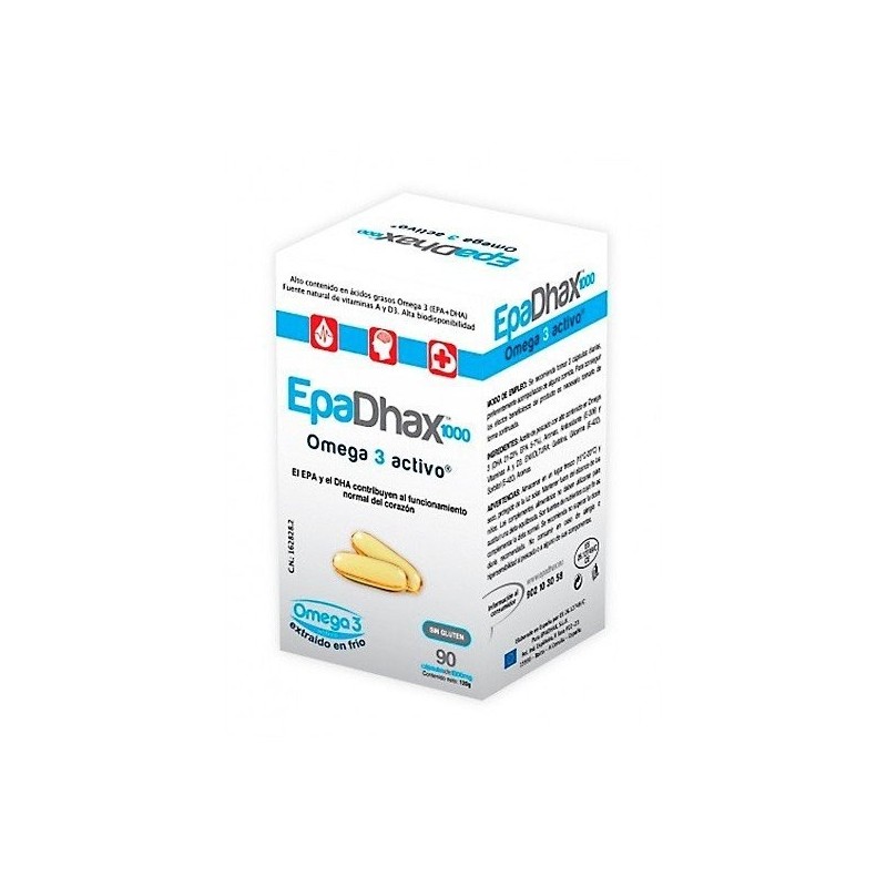 Epadhax omega 3 activo 1 gr 90 capsulas Epadhax - 1