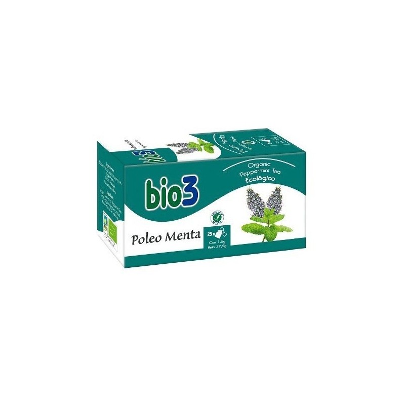Bio3 poleo menta ecológico 25 bolsitas Bie 3 - 1