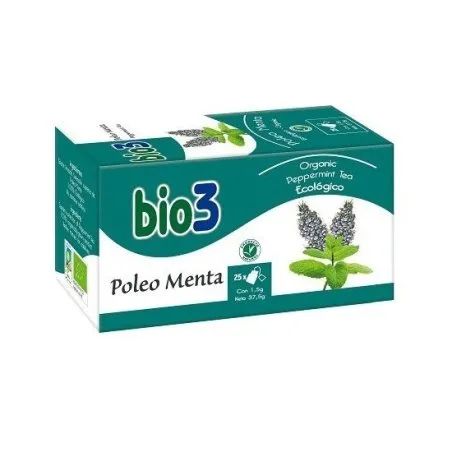 Bio3 poleo menta ecol&oacute;gico 25 bolsitas Bie 3 - 1