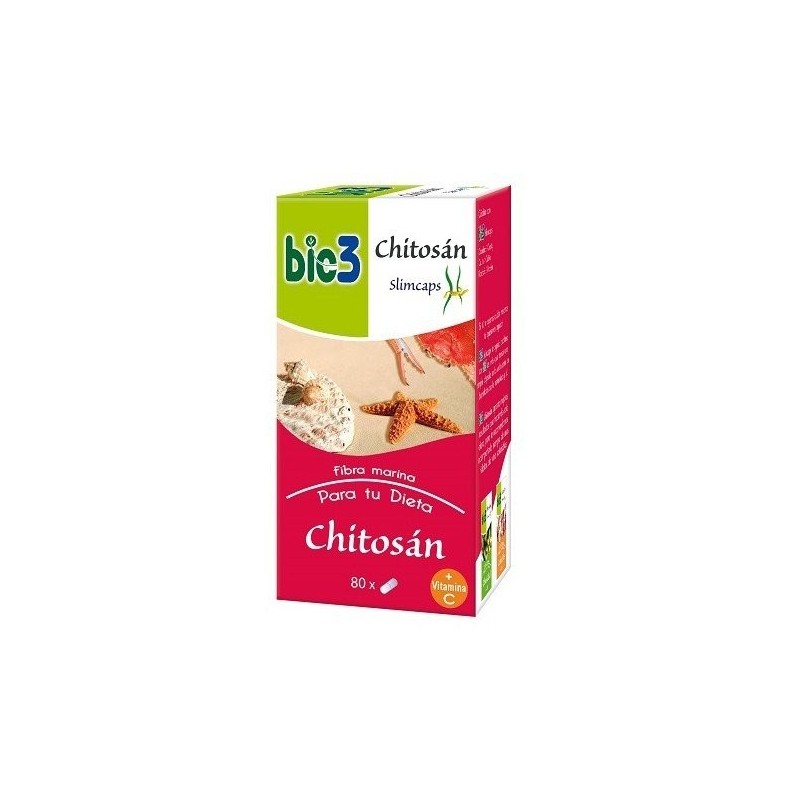 Bie3 chitosan slimcaps 500mg 80 cápsulas Bie 3 - 1