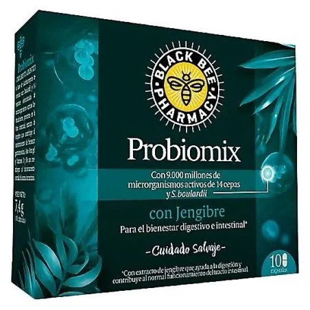Nutrition&sant&eacute; jalea real probiomix 10 c&aacute;psulas Black Bee - 1
