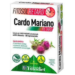 Ynsadiet fitosol retard cardo mariano 30u Ynsadiet - 1