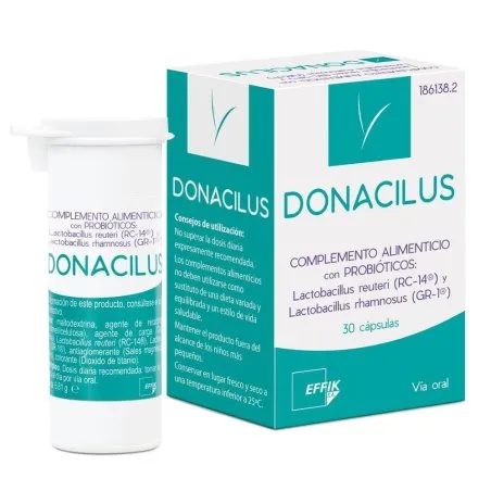 Donacilus microbiota vaginal 30 c&aacute;psulas Donacilus - 1